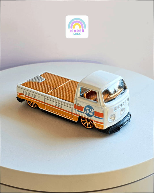 52nd Anniversary Hot Wheels Volkswagen T2 Van (Uncarded) - Kinder Logs