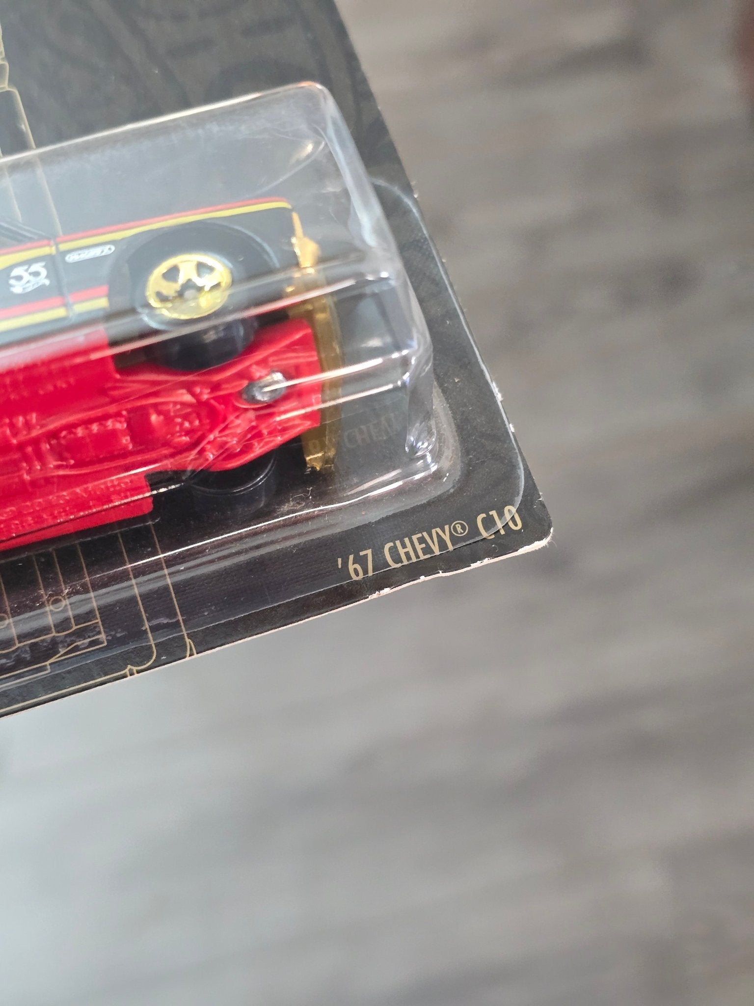 55th Anniversary Hot Wheels 1967 Chevrolet C10 (2023 Card) - Kinder Logs