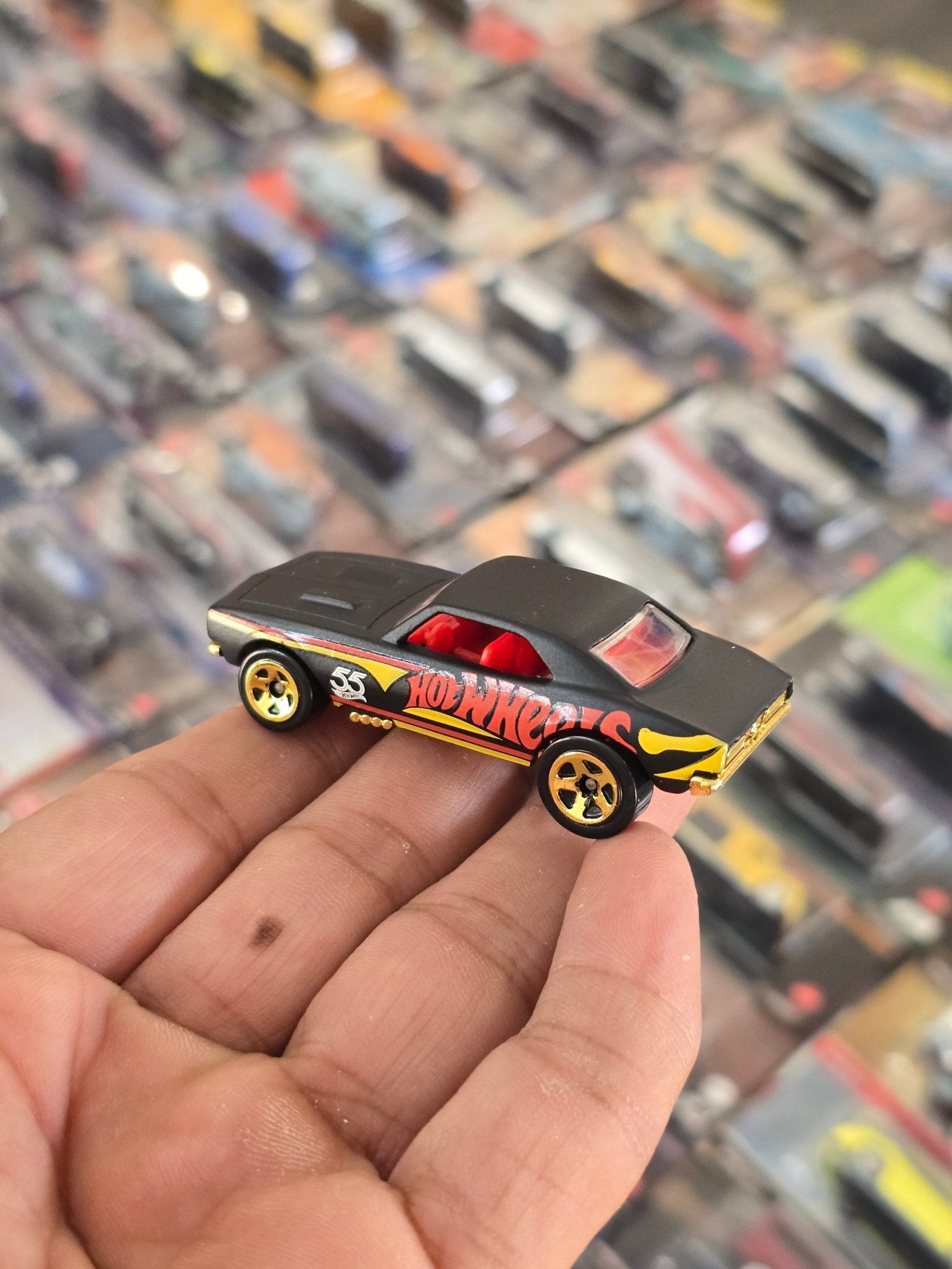 55th Anniversary Hot Wheels 1967 Chevrolet Camaro (Uncarded) - Kinder Logs