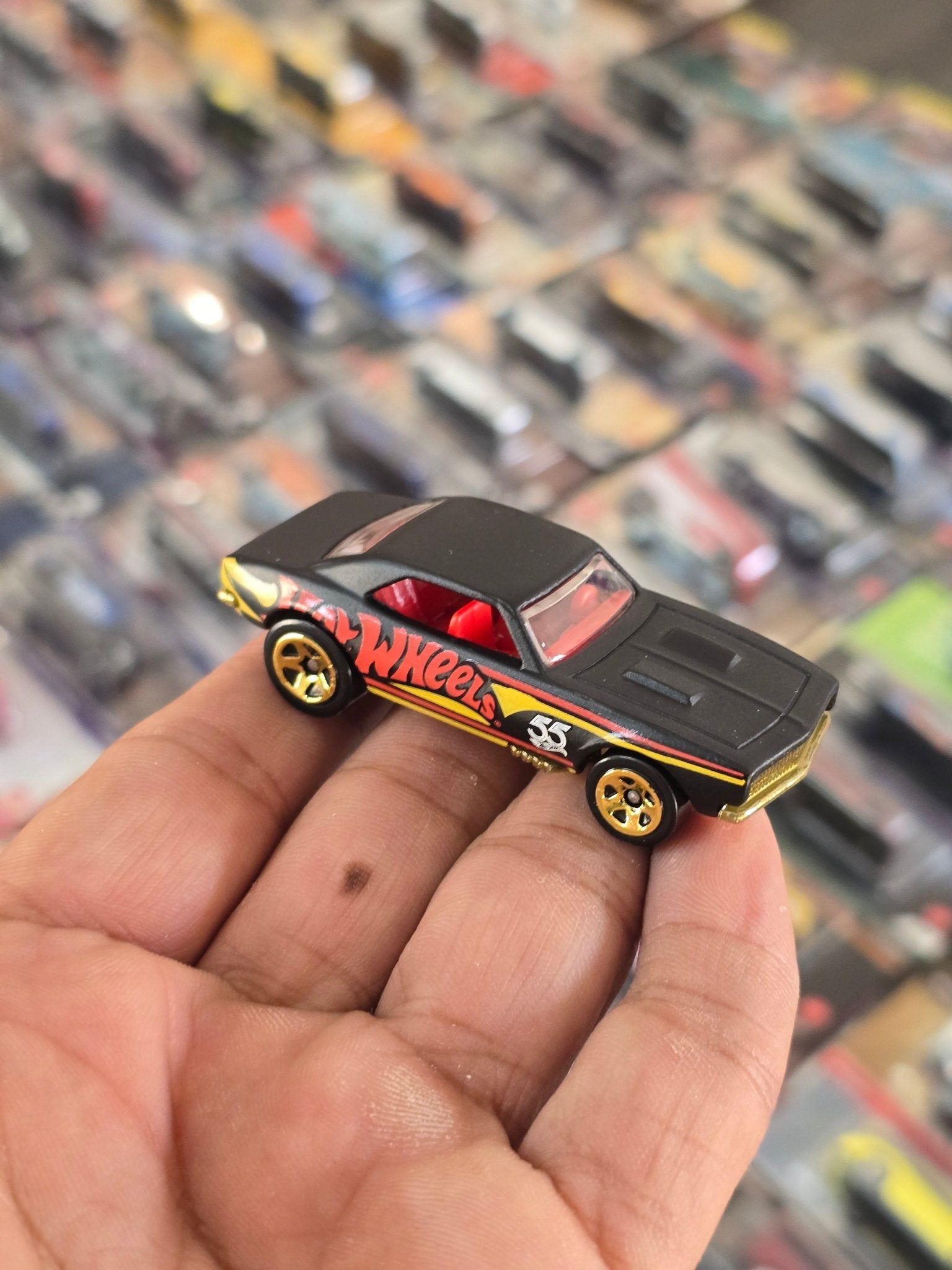 55th Anniversary Hot Wheels 1967 Chevrolet Camaro (Uncarded) - Kinder Logs
