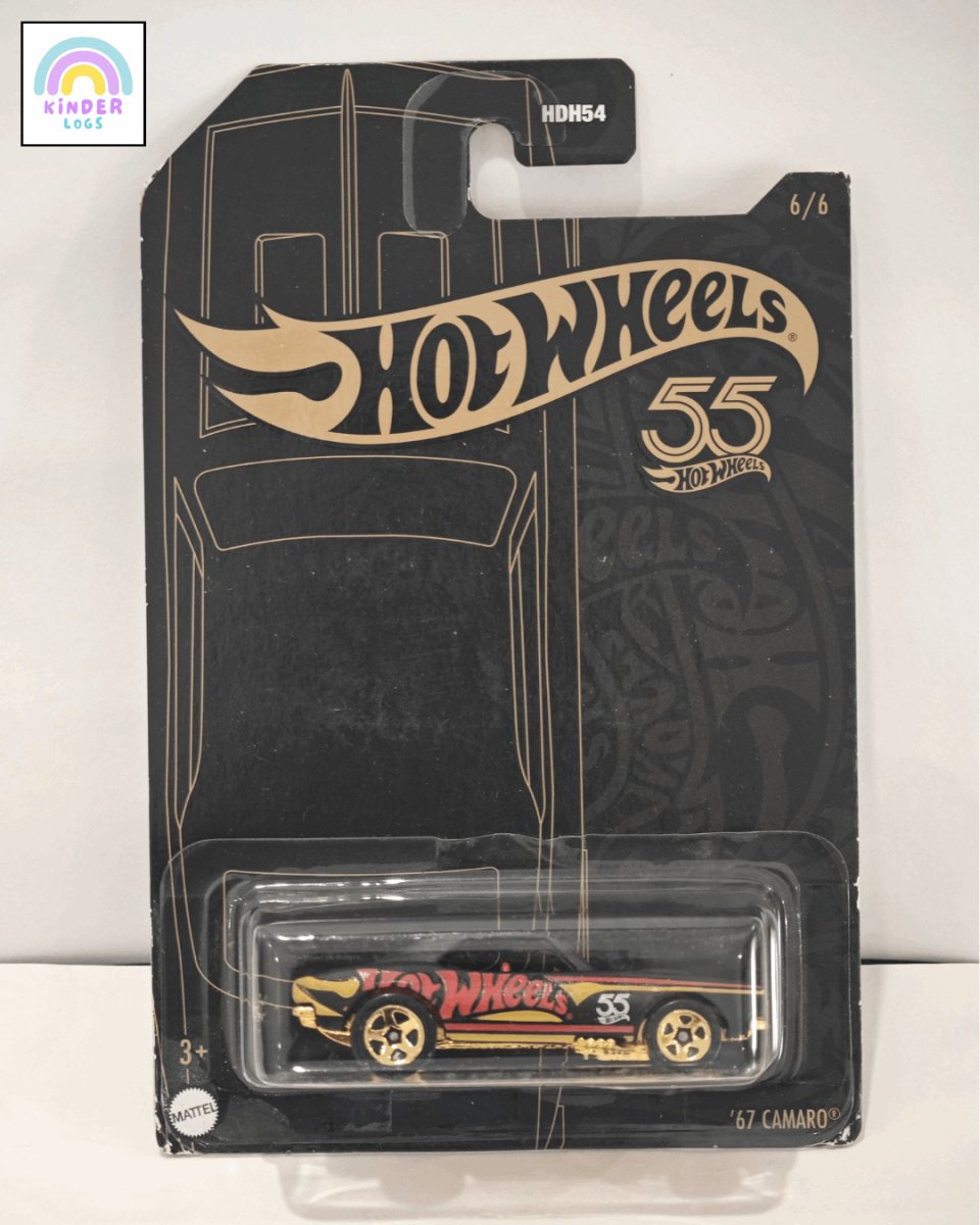 55th Anniversary Hot Wheels - Set of 6 Cars - Kinder Logs