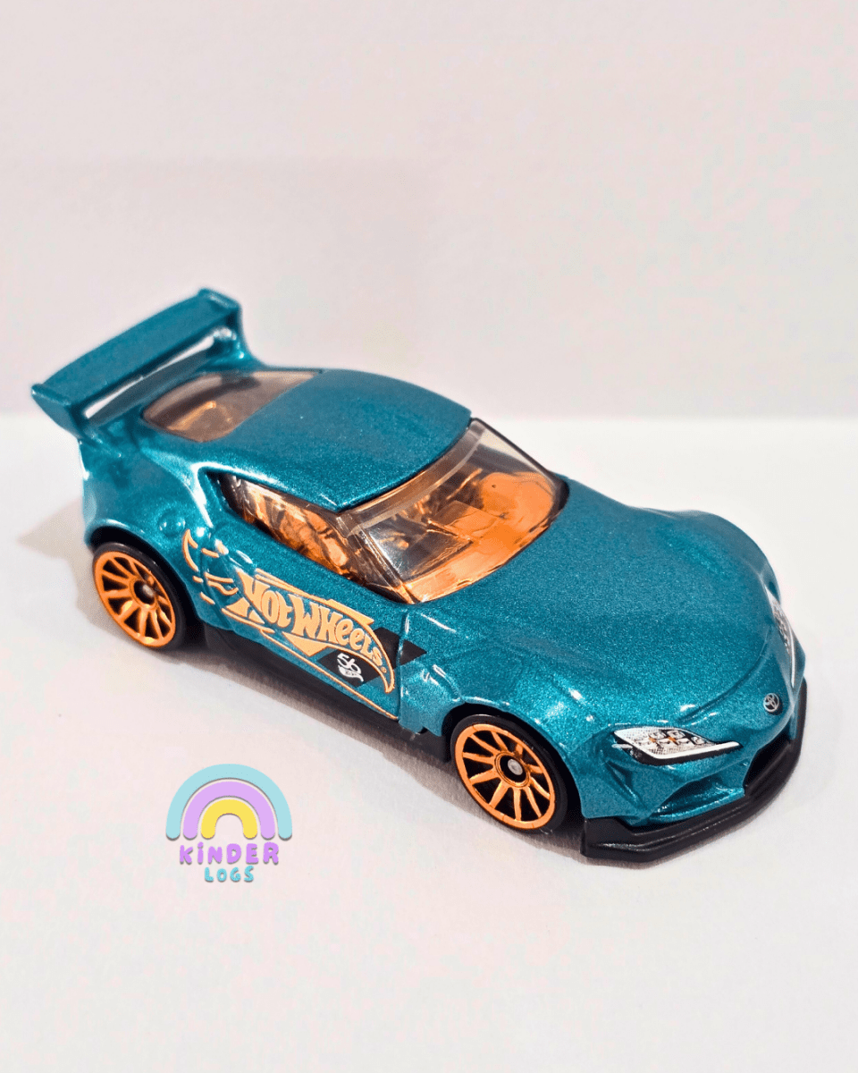 56th Anniversary Hot Wheels 2020 Toyota GR Supra (Uncarded) - Kinder Logs