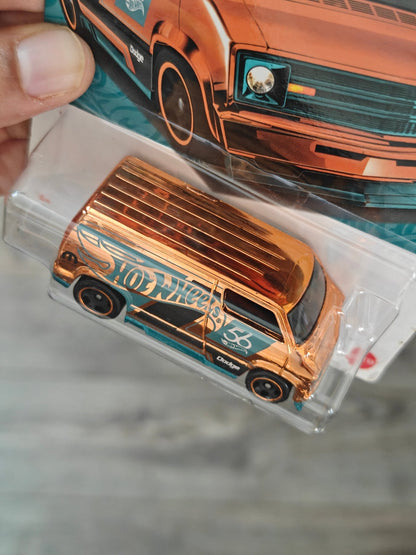 56th Anniversary Hot Wheels Custom 1977 Dodge Van (CHASE 2023) - Kinder Logs