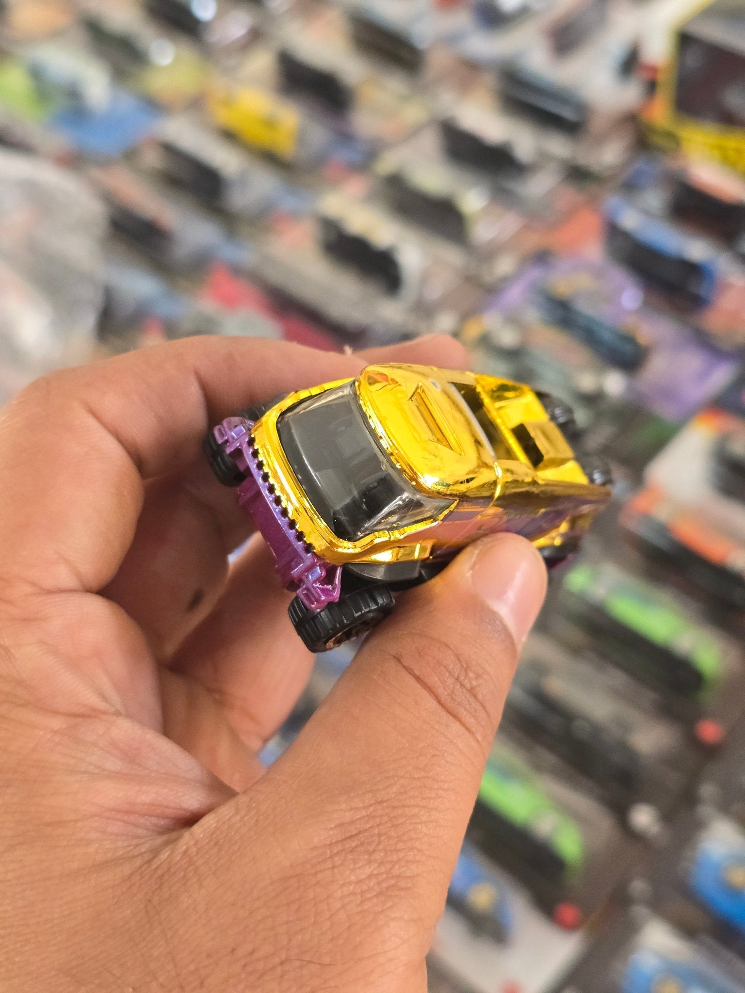 57th Anniversary Hot Wheels Baja Bison T5 - Minor Paint Issue (Uncarded) - Kinder Logs