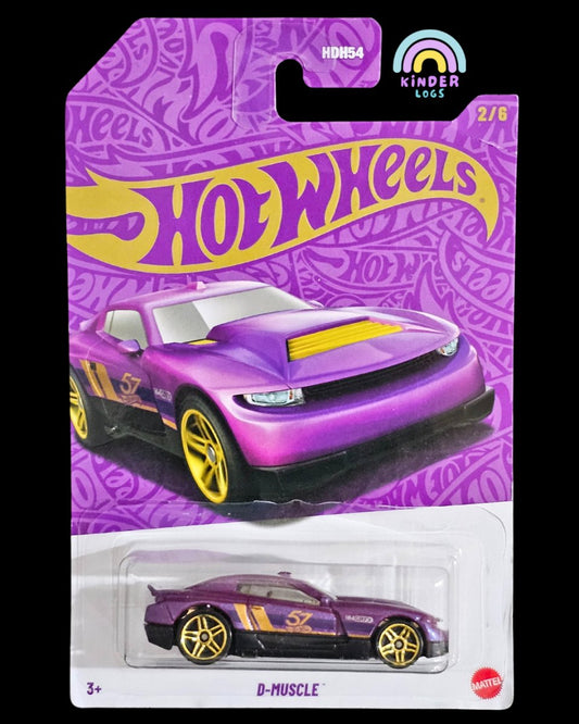 57th Anniversary Hot Wheels D - Muscle - Kinder Logs