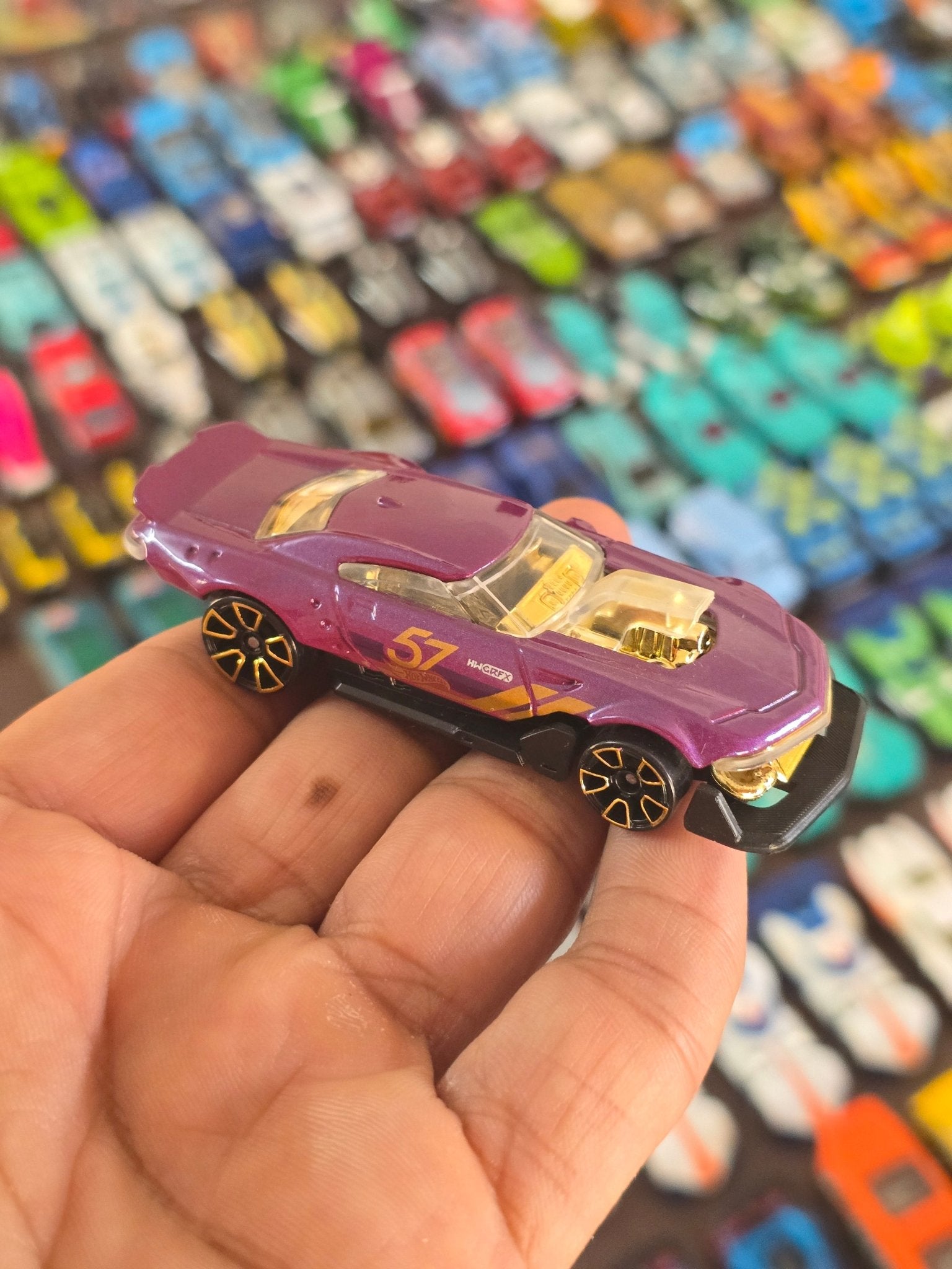 57th Anniversary Hot Wheels Mod Speeder (Uncarded - New) - Kinder Logs