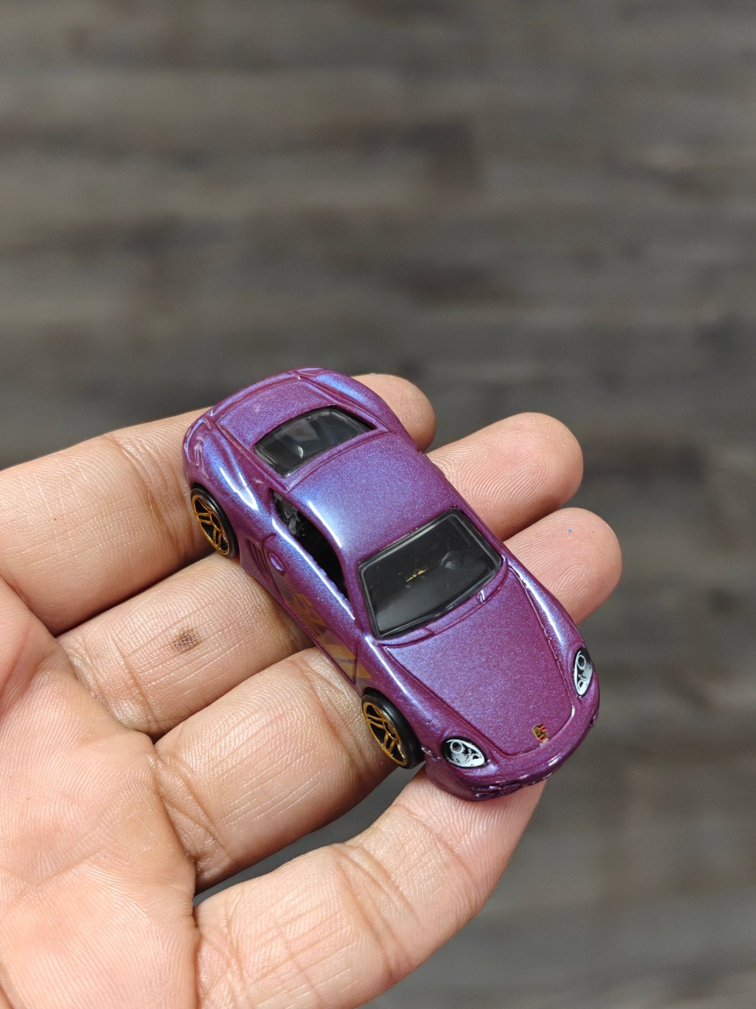 57th Anniversary Hot Wheels Porsche Cayman S (Uncarded - New) - Kinder Logs