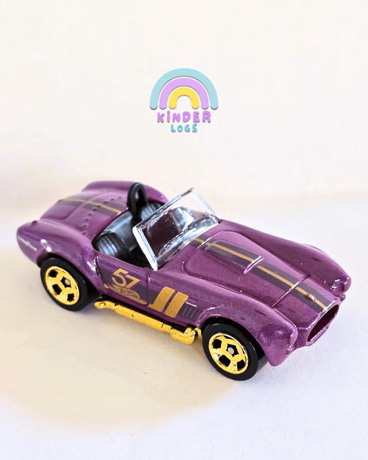 57th Anniversary Hot Wheels Shelby Cobra 427 S/C (Uncarded - New) - Kinder Logs