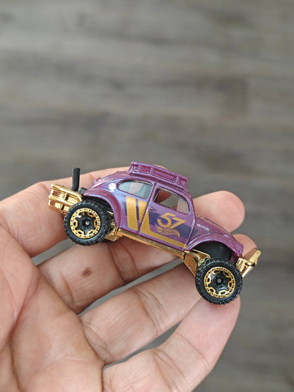 57th Anniversary Hot Wheels Volkswagen Baja Bug (Uncarded - New) - Kinder Logs