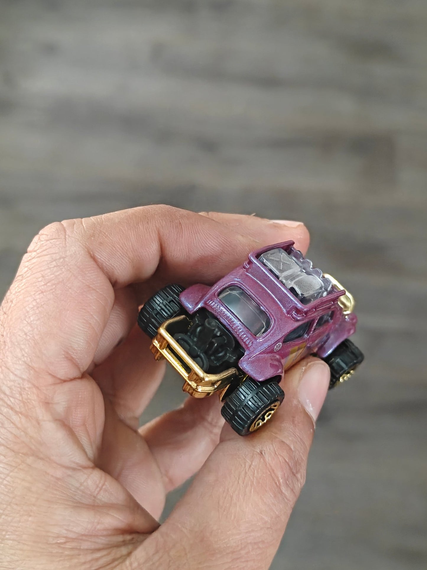 57th Anniversary Hot Wheels Volkswagen Baja Bug (Uncarded - New) - Kinder Logs