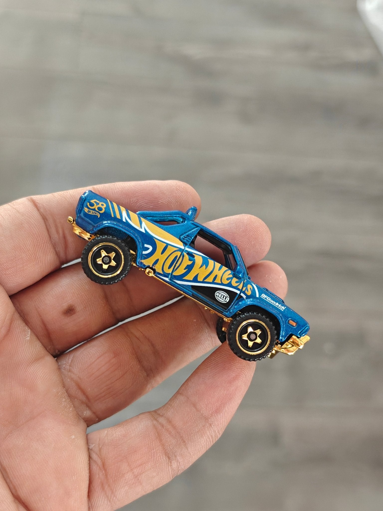 58th Anniversary Hot Wheels Subaru Brat (Uncarded - New) - Kinder Logs