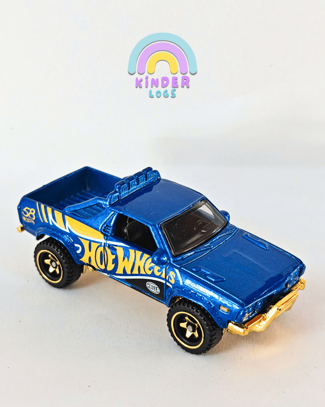 58th Anniversary Hot Wheels Subaru Brat (Uncarded - New) - Kinder Logs