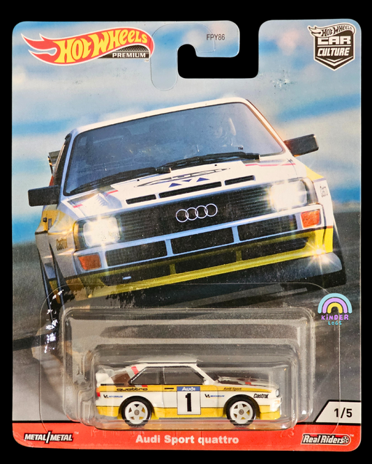 Premium Hot Wheels Audi Sport Quattro