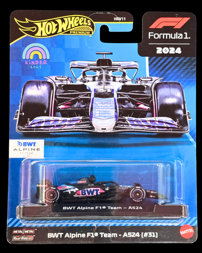 Premium Hot Wheels BWT Alpine F1 Team - A524 (#31) - Imported