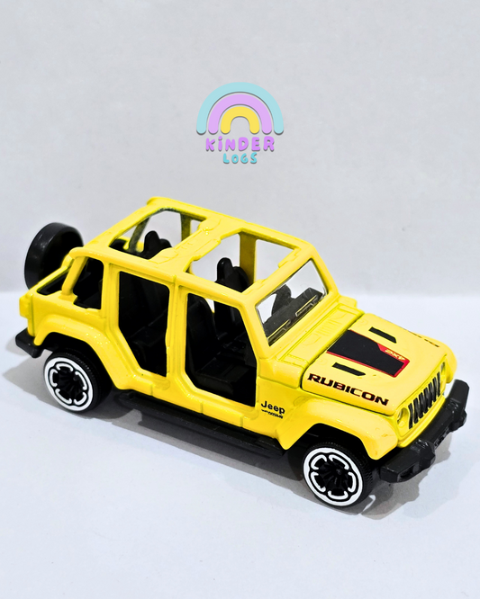 Majorette Jeep Wrangler 4xe - Yellow (Uncarded - New)