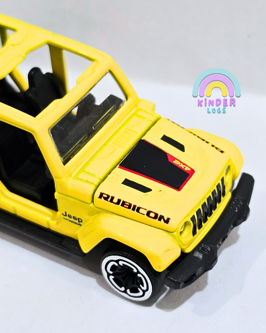 Majorette Jeep Wrangler 4xe - Yellow (Uncarded - New)