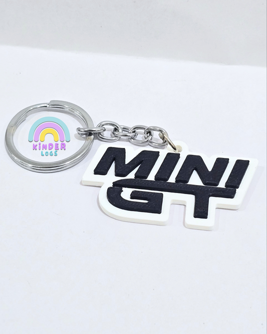 3D-Printed Mini GT Logo Key Chain