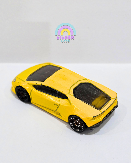 Hot Wheels Lamborghini Huracan LP610-4 - Yellow (Used Car)