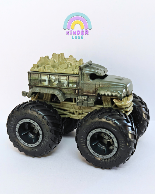 Hot Wheels GODZILLA Monster Truck - Green (Uncarded - New)