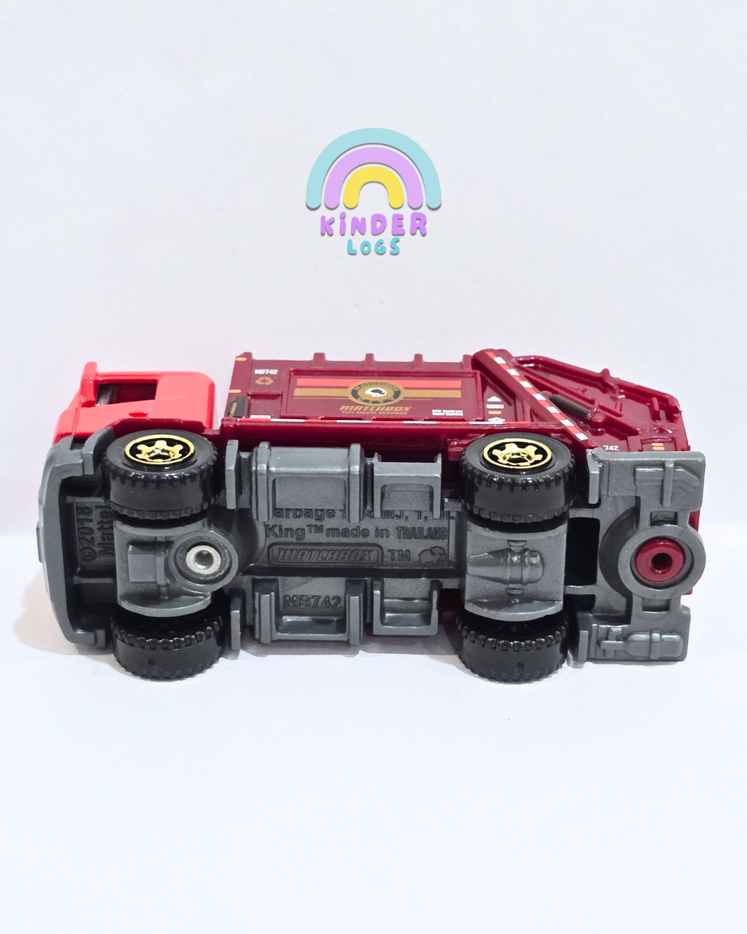 Matchbox Garbage King - Red (Uncarded - New)