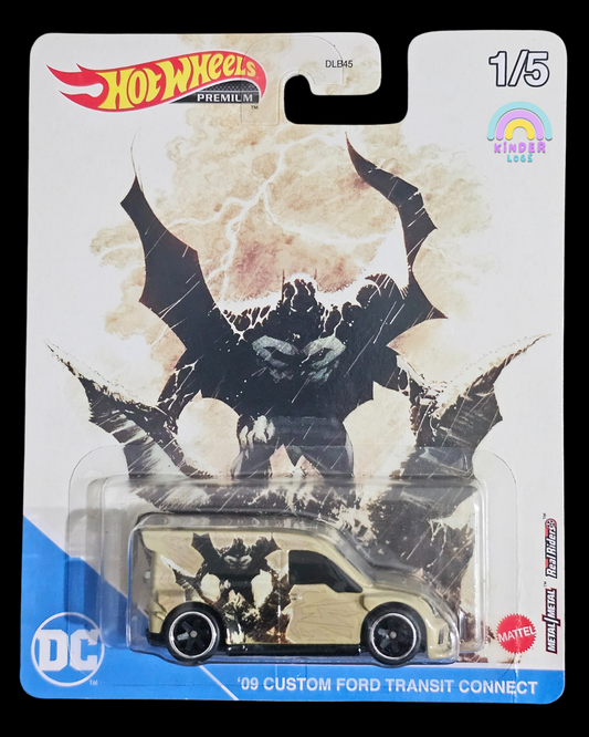 Premium Hot Wheels DC 2009 Custom Ford Transit Connect