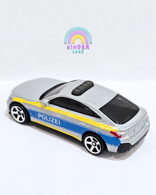 Matchbox 2023 BMW i4 Police Car - Silver (Uncarded - New)