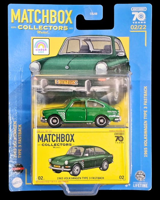 Matchbox Collectors 1965 Volkswagen Type 3 Fastback