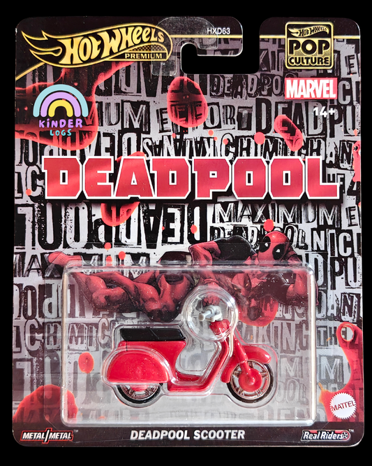 Premium Hot Wheels Deadpool Scooter (Imported)