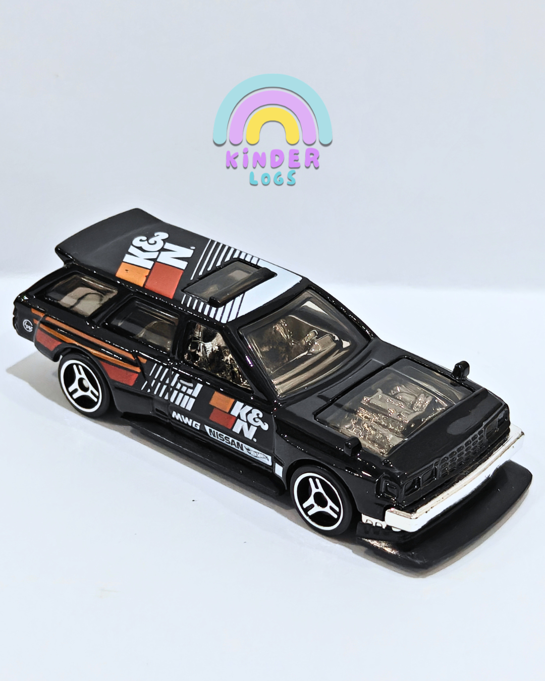 Hot Wheels Nissan Maxima Drift Car K&N - Black (Uncarded - New)