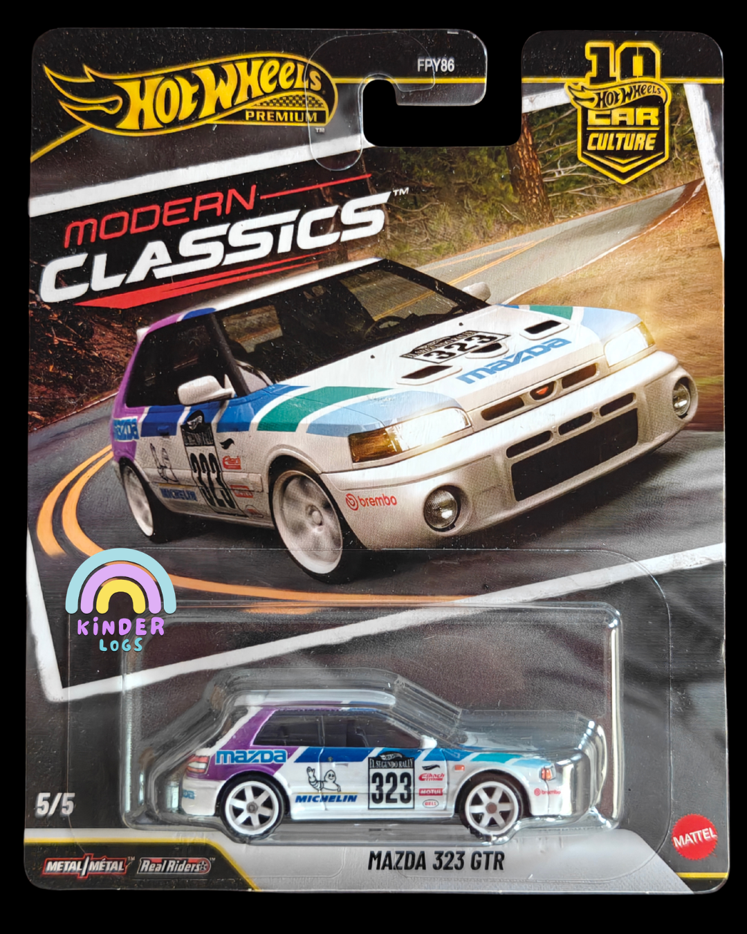 Premium Hot Wheels Mazda 323 GTR - Modern Classics (Imported)