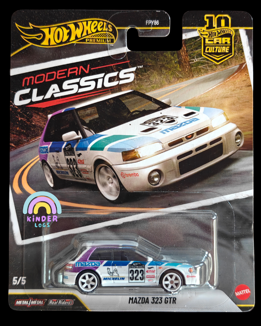 Premium Hot Wheels Mazda 323 GTR - Modern Classics (Imported)