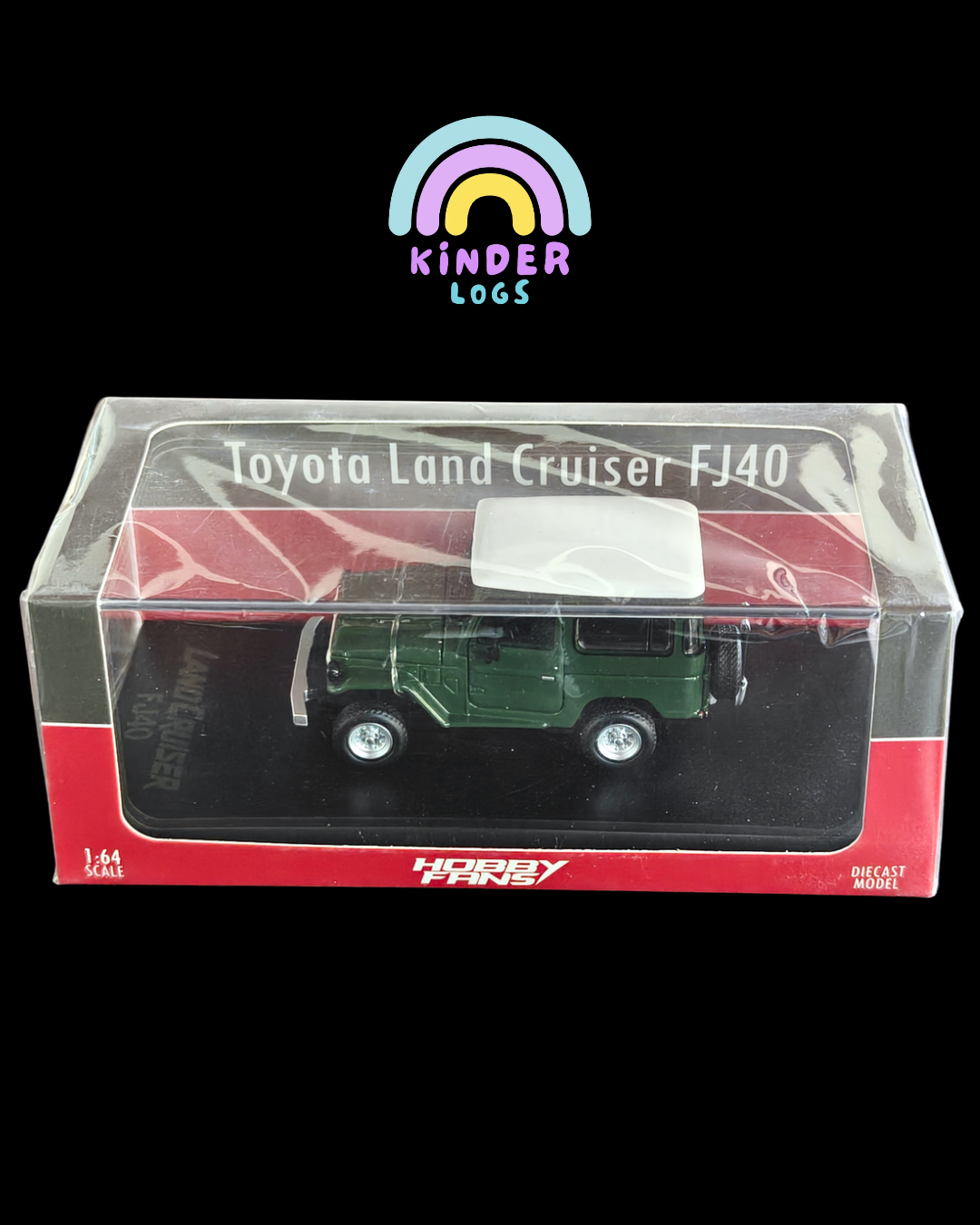Hobby Fans Toyota Land Cruiser FJ40 - Green (Sealed Box)