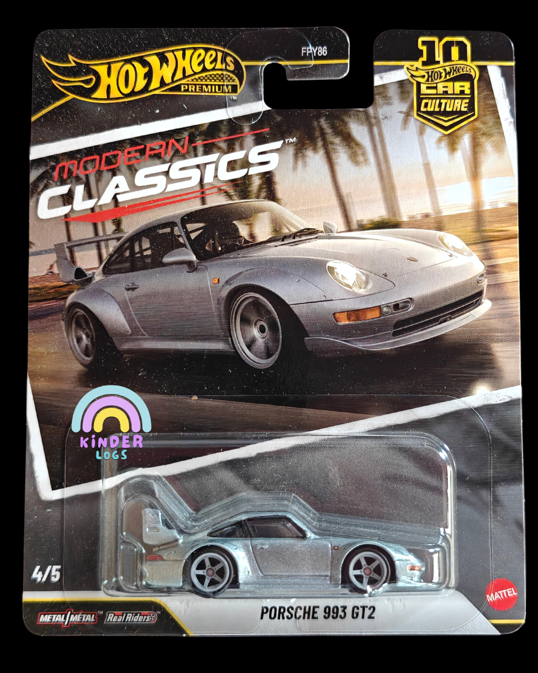 Premium Hot Wheels Porsche 993 GT2 - Modern Classics (Imported)