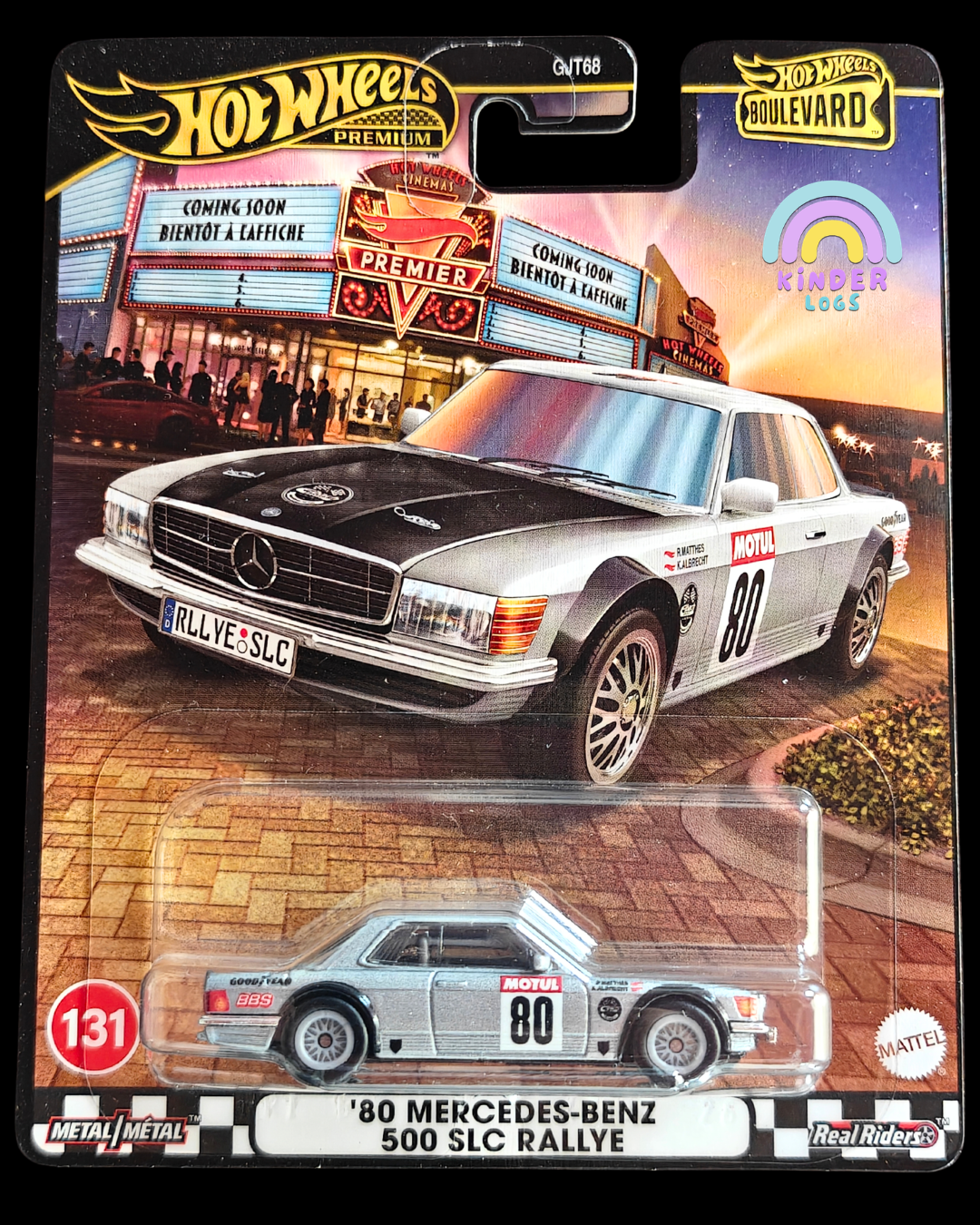 Premium Hot Wheels 1980 Mercedes-Benz 500 SLC Rallye - Boulevard 131 (Imported)