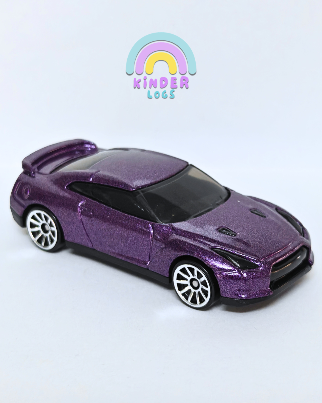 Hot Wheels 2009 Nissan GT-R - Purple (Uncarded - New)