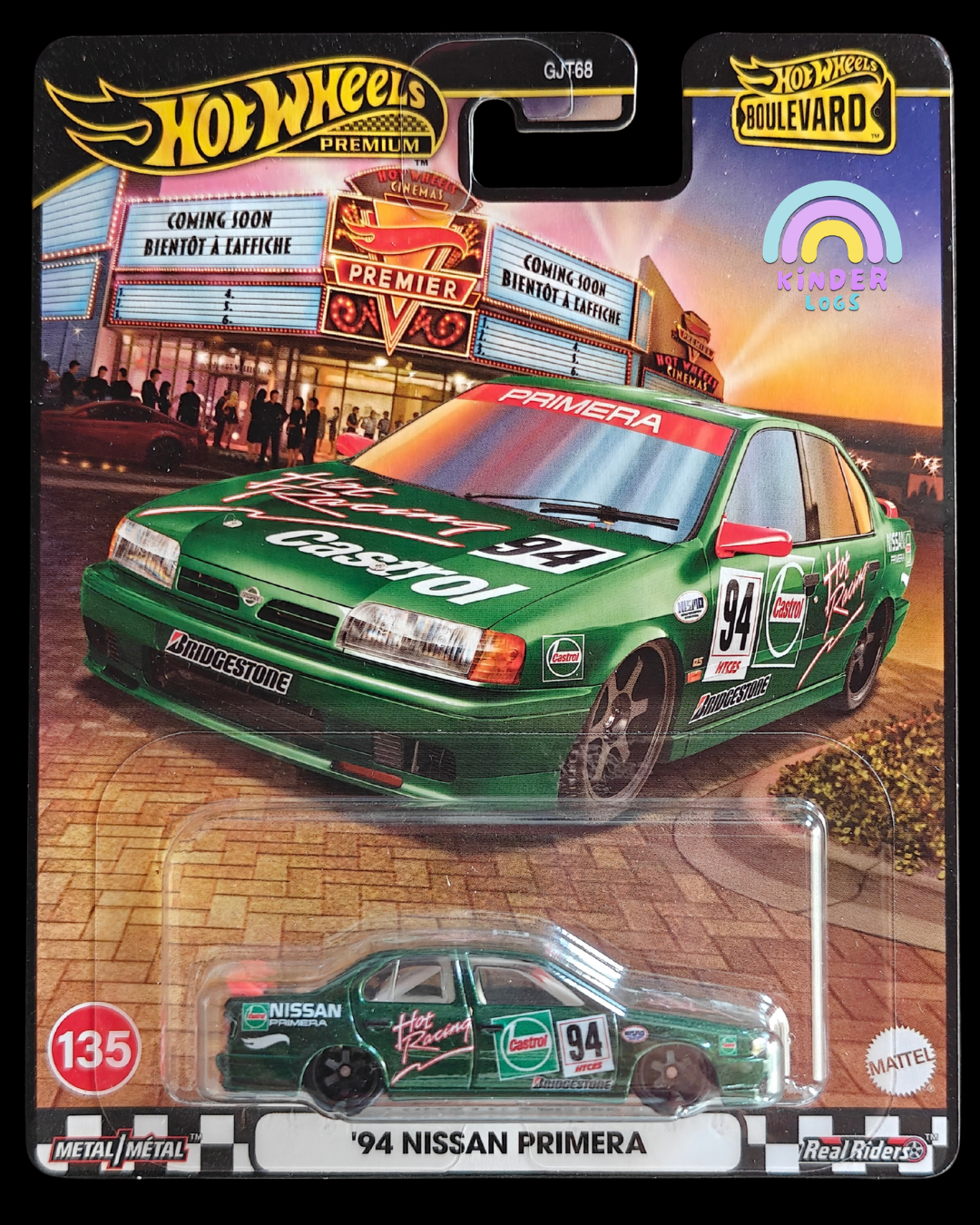 Premium Hot Wheels 1994 Nissan Primera - Boulevard 135 (Imported)