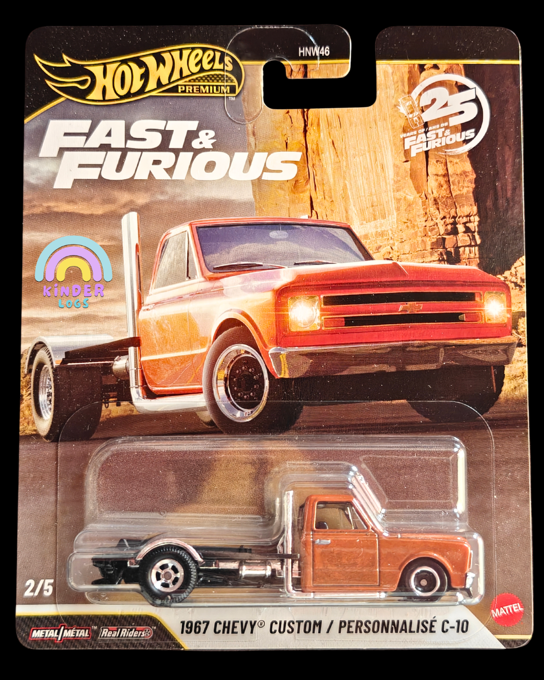 Premium Hot Wheels 1967 Chevy Custom C10 - F&F (Imported)