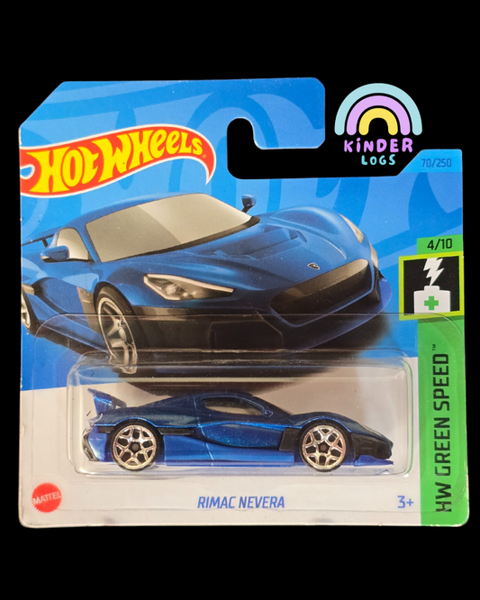 Hot Wheels Rimac Nevera - Blue (Imported Short Card)