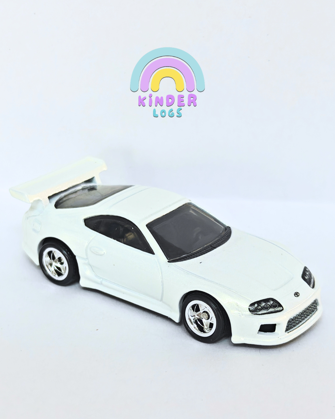 Premium Hot Wheels Toyota Supra With Chrome Wheels (Uncarded - New)
