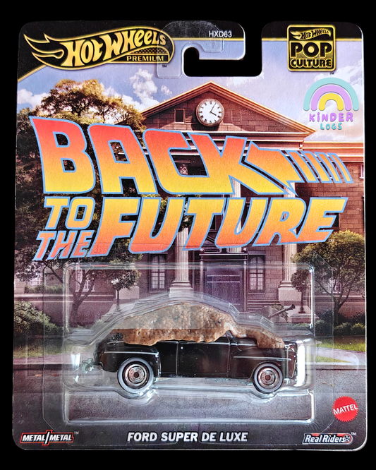 Premium Hot Wheels Ford Super Deluxe - Back to the Future (Imported)