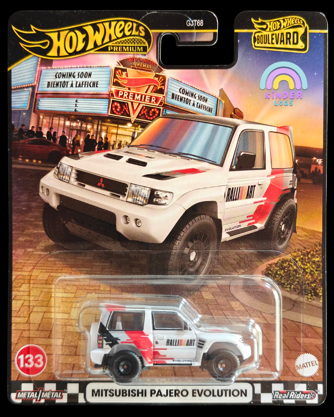 Premium Hot Wheels Mitsubishi Pajero Evolution - Boulevard 133 (Imported)