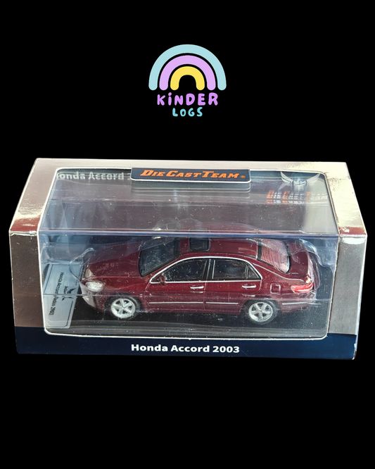 DieCastTeam Honda Accord 2003 (Open Box - Cracked Display Lid)