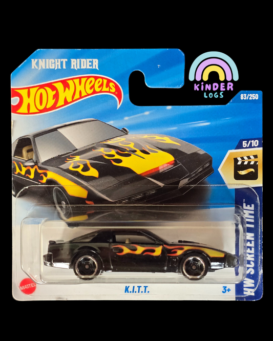 Hot Wheels K.I.T.T. Knight Rider - Black (Imported Short Card)