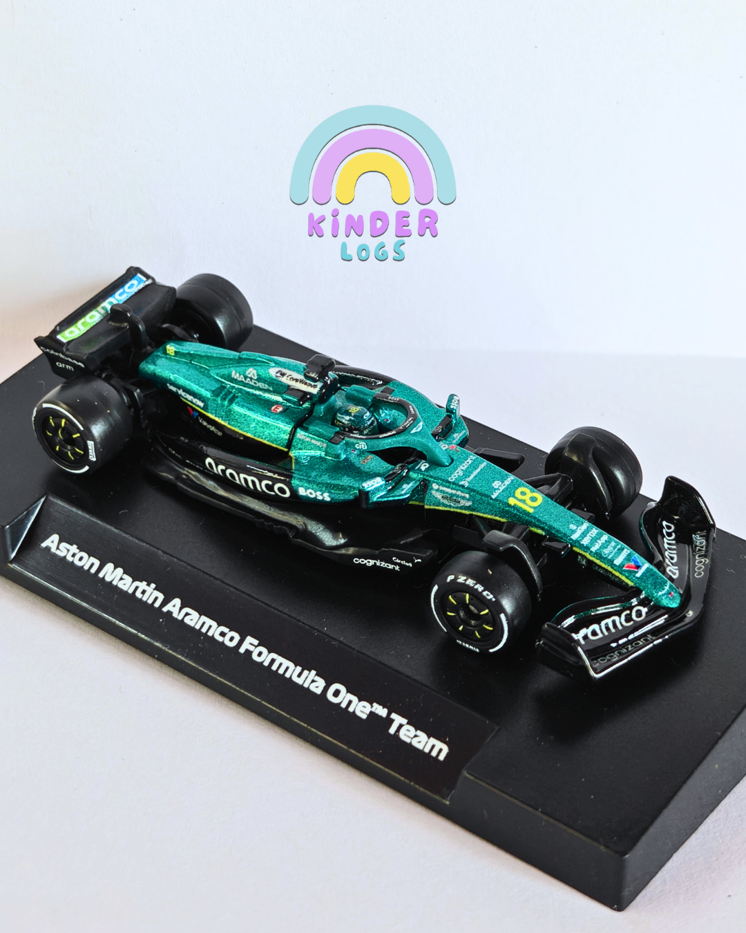Premium Hot Wheels F1 Aston Martin Aramco #18 (Uncarded - New)