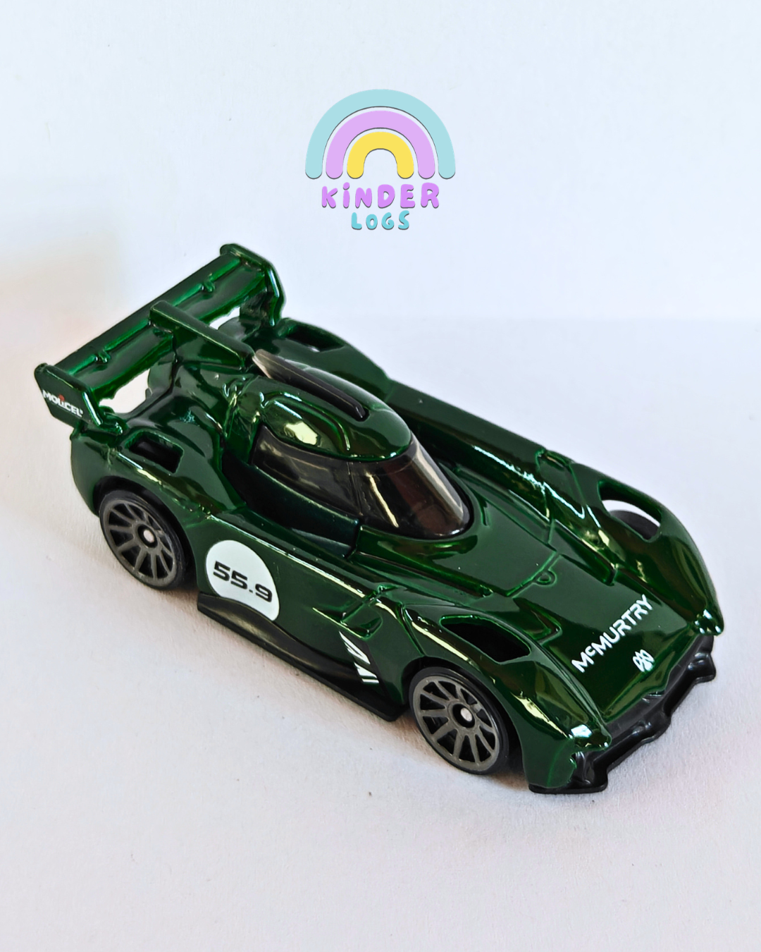 Hot Wheels McMurtry Spéirling - Green (Uncarded - New)