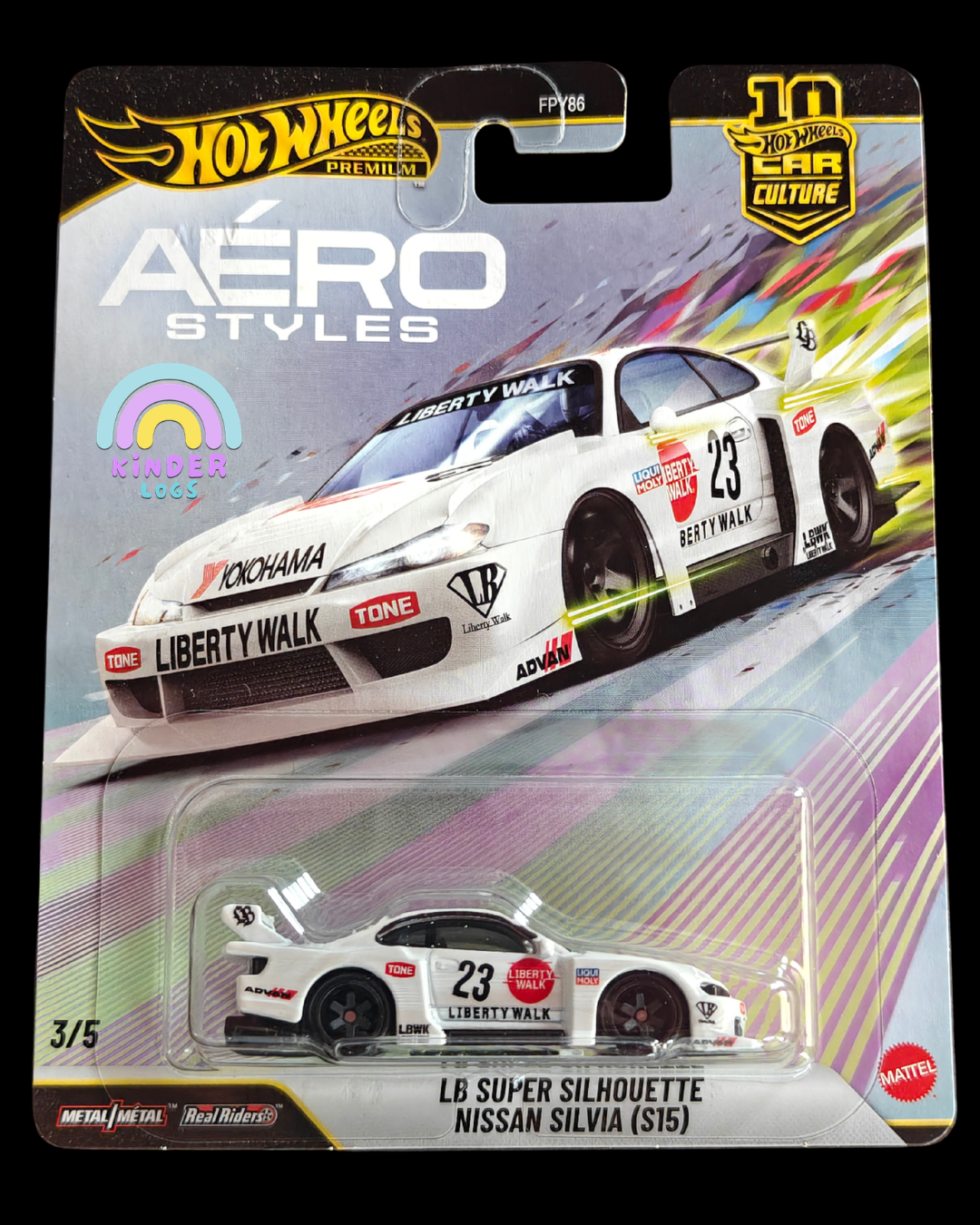 Premium Hot Wheels LB Super Silhouette Nissan Silvia S15 - Aero Styles (Imported)