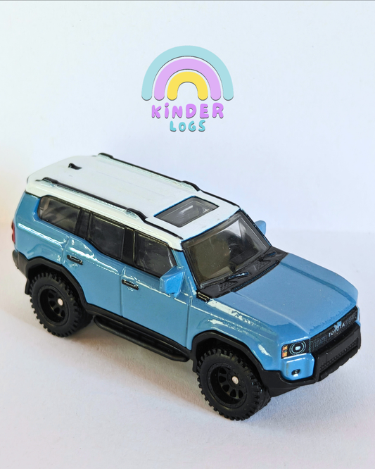 Premium Hot Wheels 2024 Toyota Land Cruiser - Blue (Minor Paint Issue)