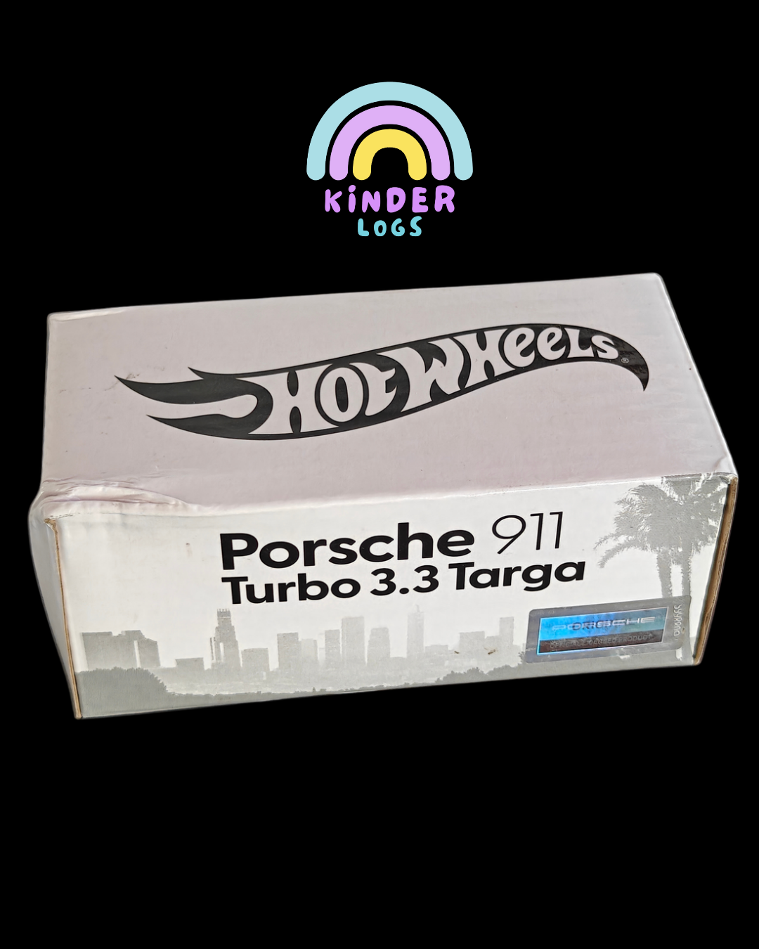 RLC Hot Wheels Porsche 911 Turbo 3.3 Targa - Brown (Damaged Box)