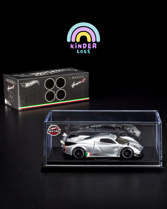 RLC Hot Wheels 2021 Pagani Huayra R (Pearl Silver)