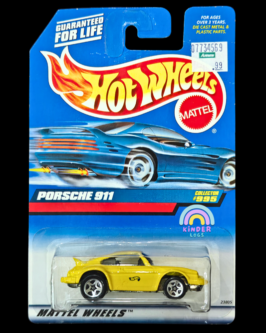 Blue Card Hot Wheels Porsche 911